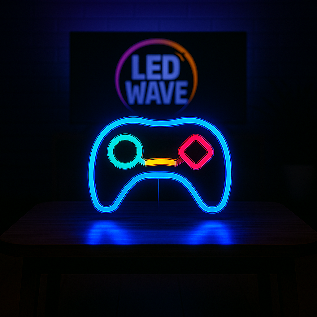 Gaming Controller Neon Sign