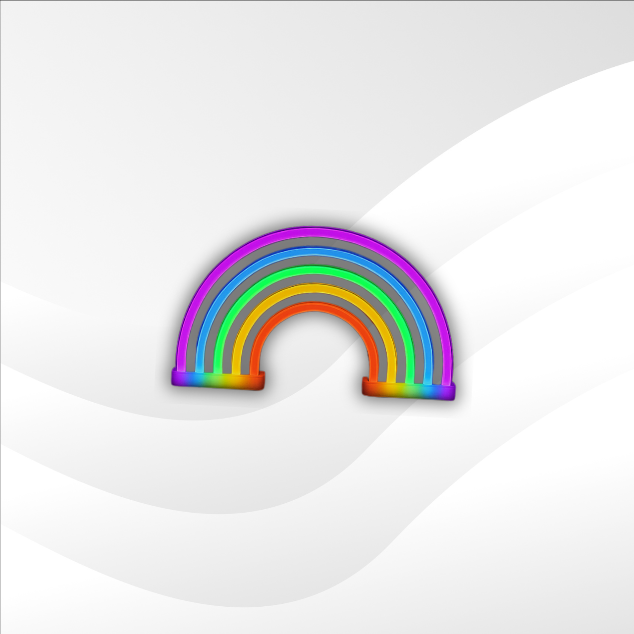 Rainbow Neon Sign